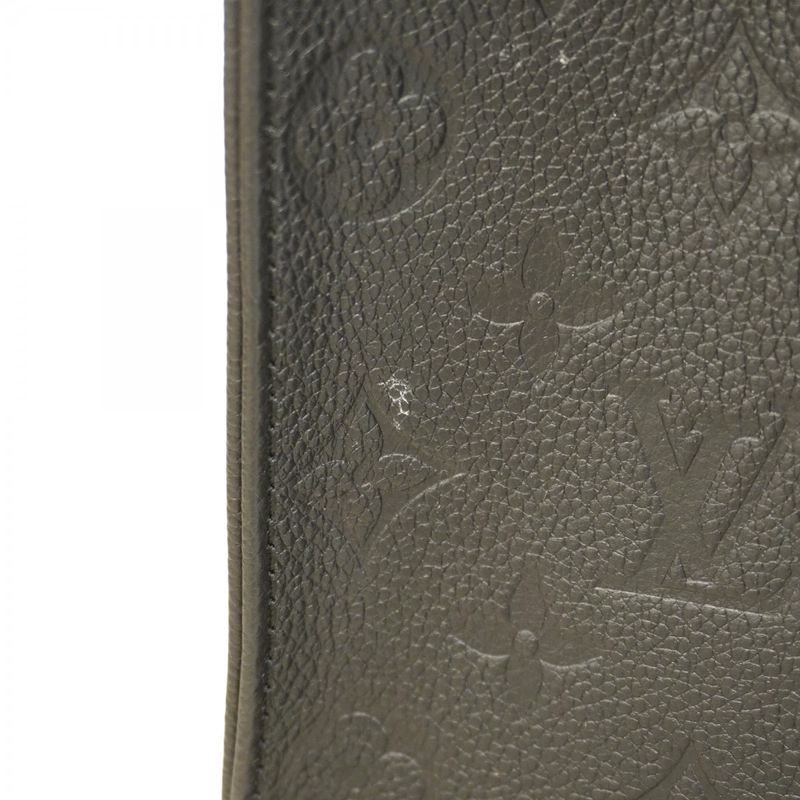 Louis Vuitton Handbag Monogram ・empreinte on the Go PM M45653 Noir Black 2way