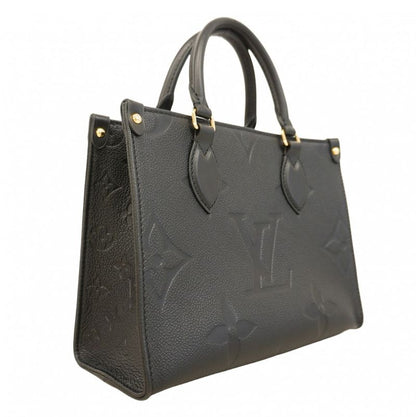 Louis Vuitton Handbag Monogram ・empreinte on the Go PM M45653 Noir Black 2way