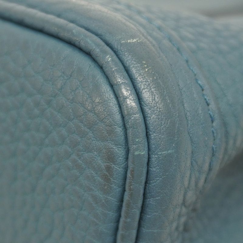 Hermes Tote Bag Garden Party TPM Country Bruton Pet Silver Hardware P Engraved