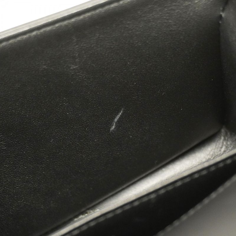 Chanel Shoulder Bag Boy Chanel V Stitch Lambskin Black Silver Hardware Ladies