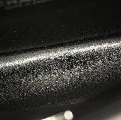 Chanel Shoulder Bag Boy Chanel V Stitch Lambskin Black Silver Hardware Ladies