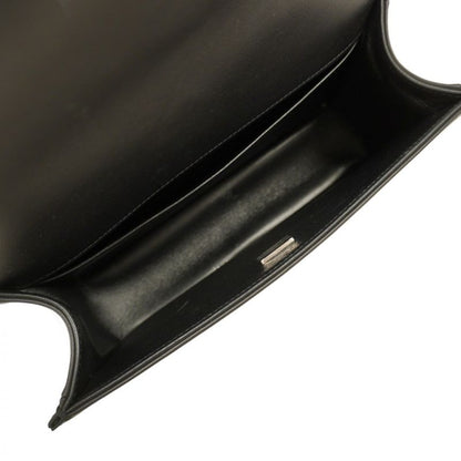 Chanel Shoulder Bag Boy Chanel V Stitch Lambskin Black Silver Hardware Ladies