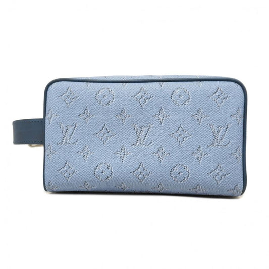 Louis Vuitton Handbag Monogram Heritage Rocker Dop Kit M14839 Blue Men's