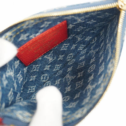 Louis Vuitton Handbag Monogram Cherry Denim Neverfull Inside Out BB M14997 Blue