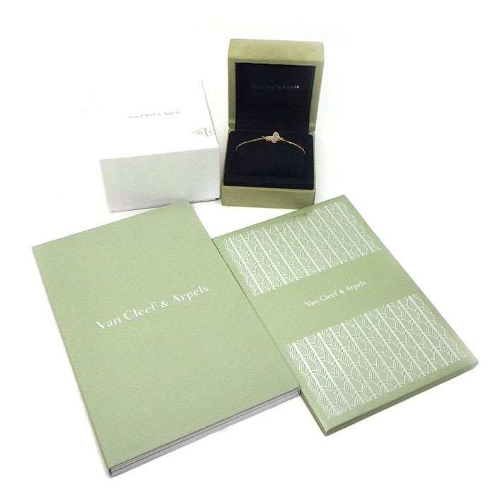 Van Cleef & Arpels Bracelet Sweet Alhambra Papillon White Shell 18K