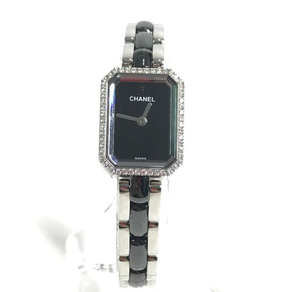 Chanel Watch Premiere H2163 Ss Black