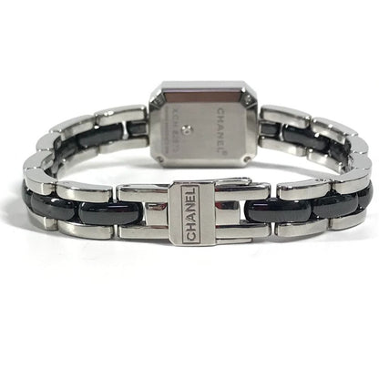 Chanel Watch Premiere H2163 Ss Black
