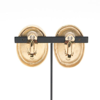 Chanel Earring Gold Coco Mark Logo