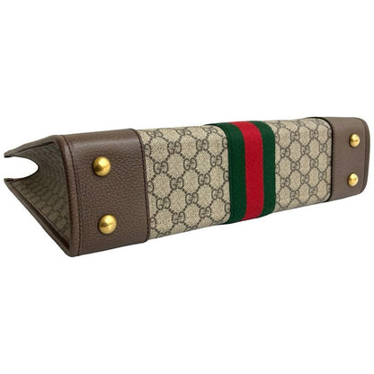 Gucci Ophidia GG Supreme Sherry Line Leather