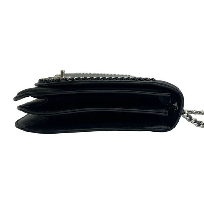 Chanel Chanel Leather Turnlock Chain Shoulder Bag