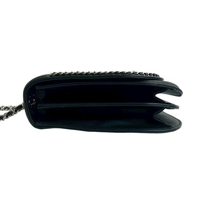 Chanel Chanel Leather Turnlock Chain Shoulder Bag