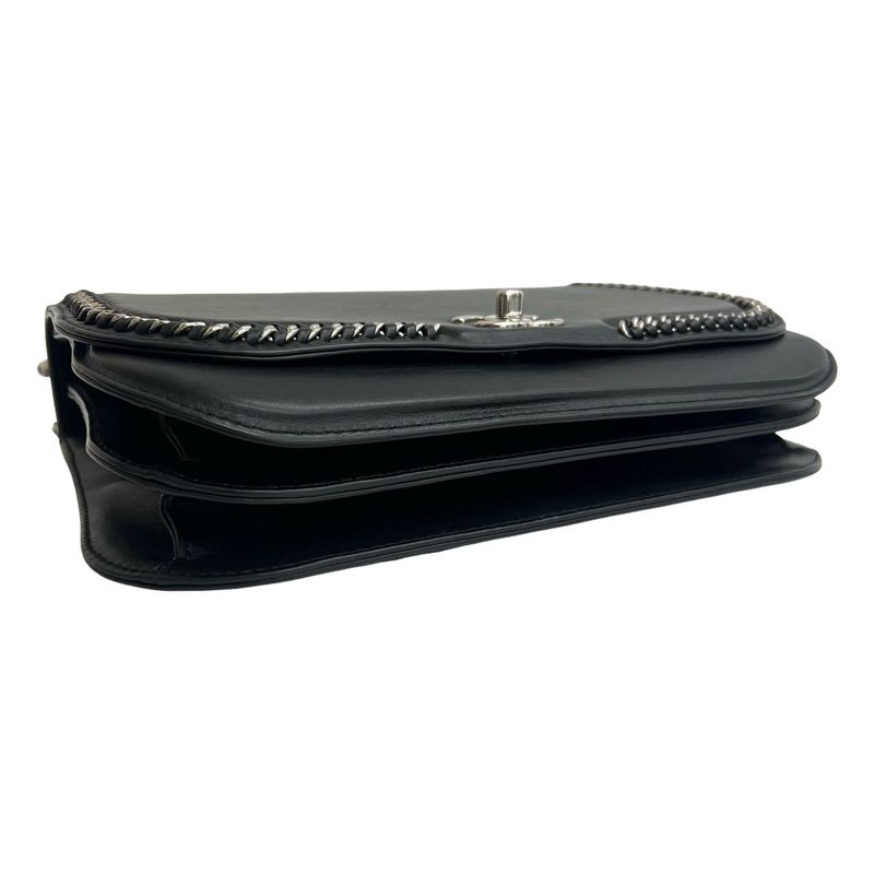 Chanel Chanel Leather Turnlock Chain Shoulder Bag