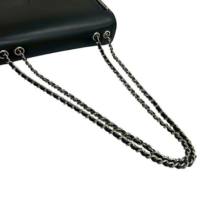 Chanel Chanel Leather Turnlock Chain Shoulder Bag