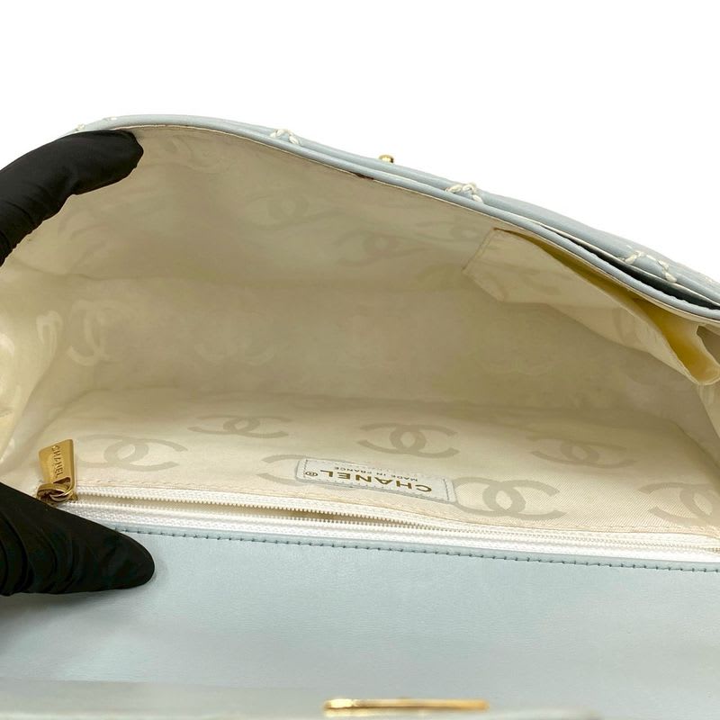 Chanel Chanel Quilted Coco Wild Stitch Leather