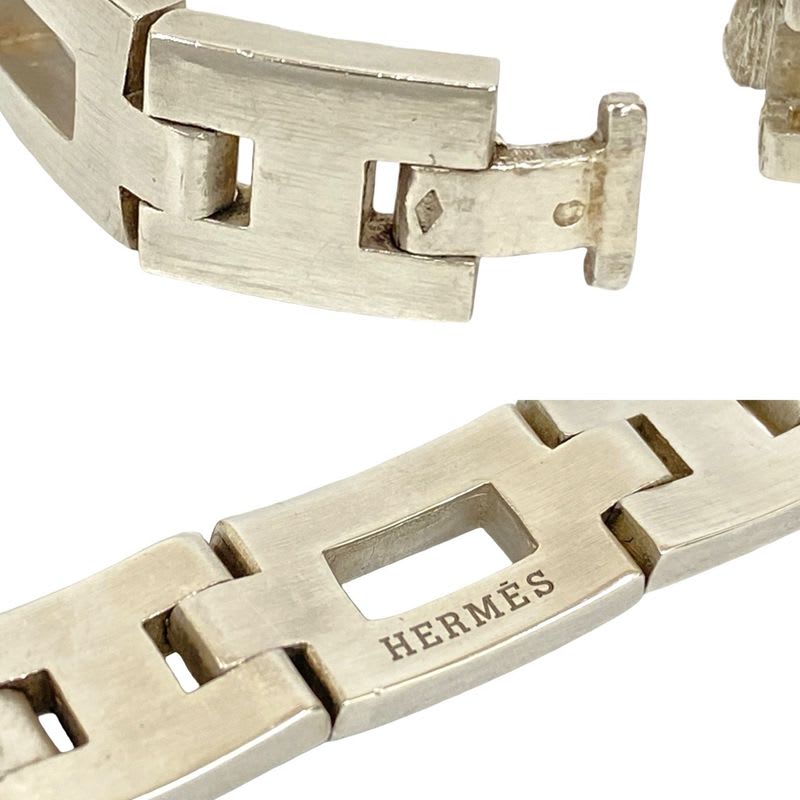 Hermes Cles Silver 925 Bracelet Bangle Accessories Small Items 78557
