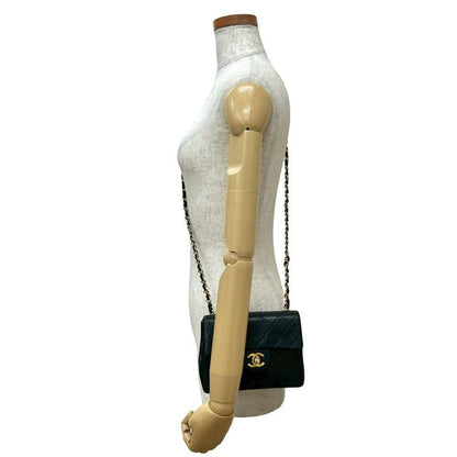 Chanel Chanel Quilted Coco Lambskin Leather Turnlock Chain
