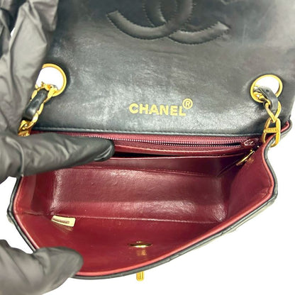 Chanel Chanel Quilted Coco Lambskin Leather Turnlock Chain