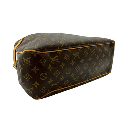 Louis Vuitton Batignolles Oriental Monogram Leather Tote Bag Handbag Brown 406-7