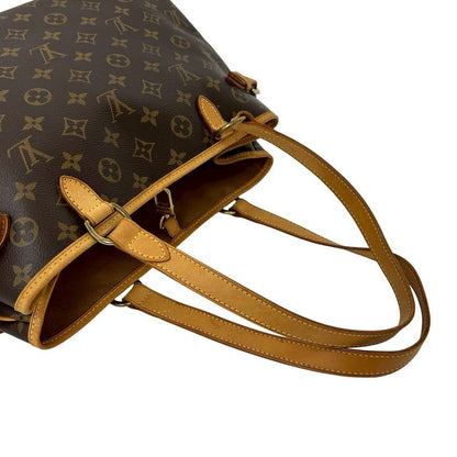Louis Vuitton Batignolles Oriental Monogram Leather Tote Bag Handbag Brown 406-7