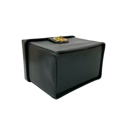 Chanel Coco Caviar Leather 2-Way Handbag Vanity Bag