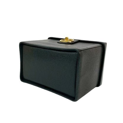 Chanel Coco Caviar Leather 2-Way Handbag Vanity Bag
