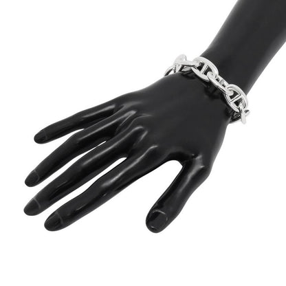 Hermes Bracelet Chaine D'ancre TGM 10 Links Silver