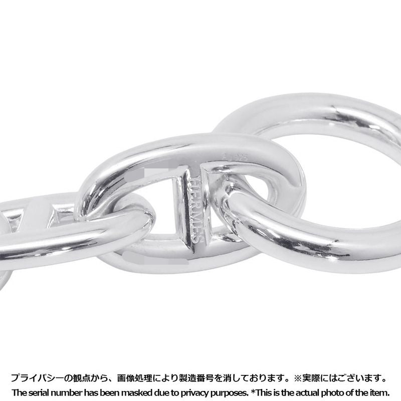 Hermes Bracelet Chaine D'ancre TGM 10 Links Silver