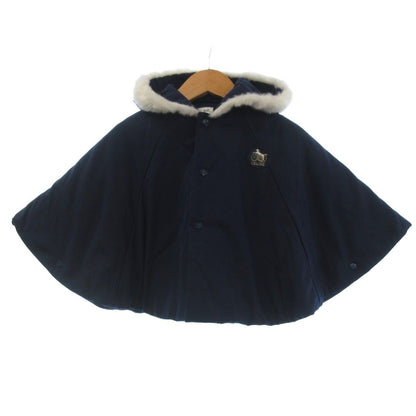 Celine CELINE 2-piece set summary poncho batting hooded cut and sew floral