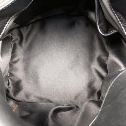 Versace (versace) Versace Barocco Floral Stitch Top Black X Yellow Leather