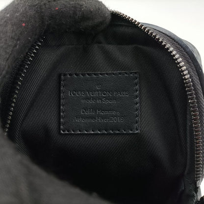 Louis Vuitton Danube Messenger Black X Multicolor Taiga M30332 Ca2179 IC Chip