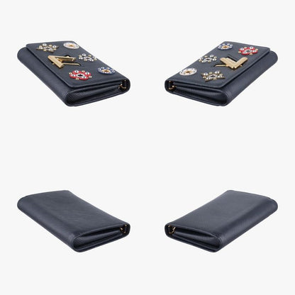 Louis Vuittonportefeuille Twist Noir Black × Multicolor Epi M62463 Sp4186