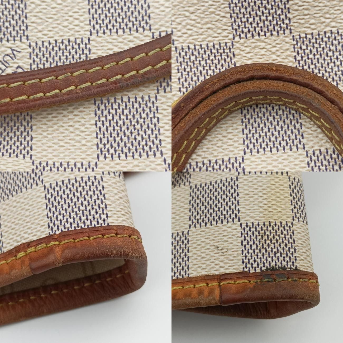 Louis VuittonNeverfull MM Azure Damier Canvas N51107