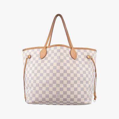 Louis VuittonNeverfull MM Azure Damier Canvas N51107