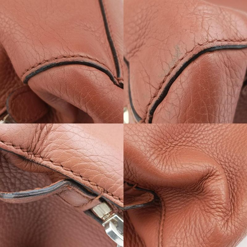 Gucci Soho GG Logo Brown Leather 338970 I016401594