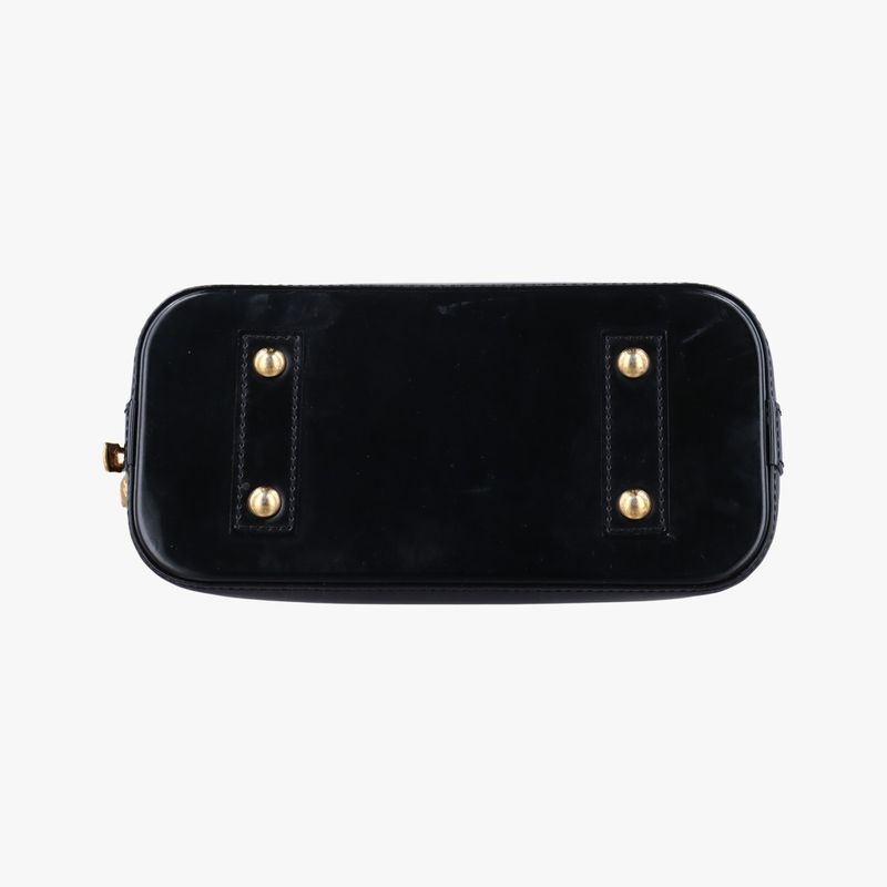 Louis Vuitton Stickers Alma BB Ivory X Black X Multicolor Vernis M50419 Sn1135