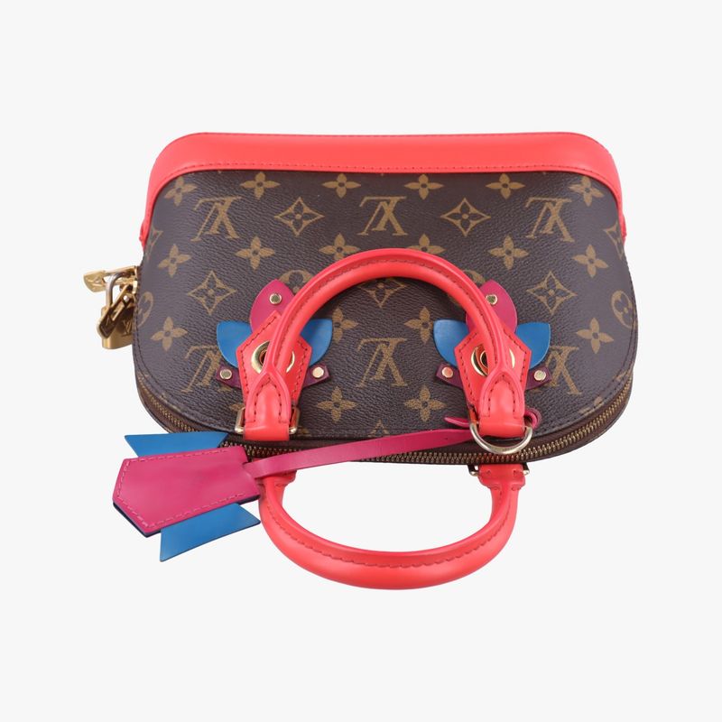 Louis Vuittonalma BB Monogram Brown X Flamingo Monogram Totem X Calf Leather
