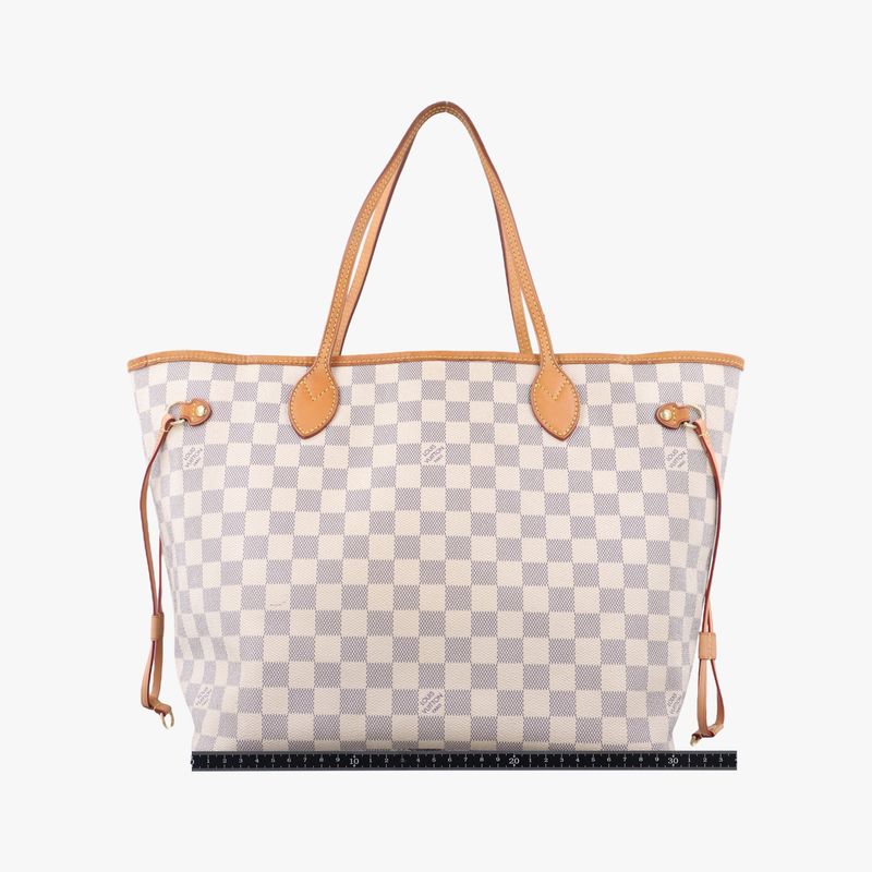 Louis Vuittonneverfull MM Azure Damier Canvas N51107 Sd1113