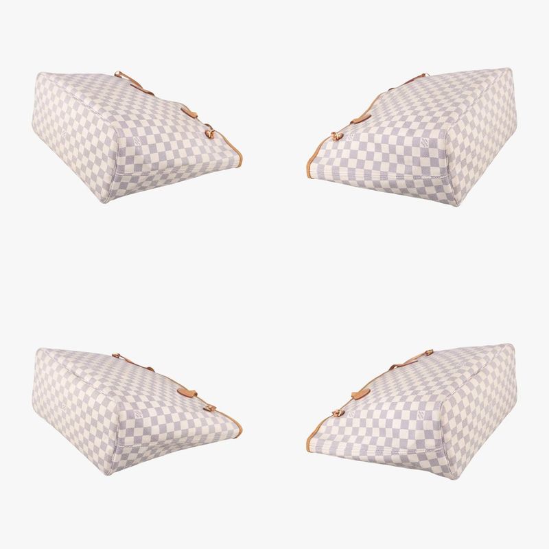 Louis Vuittonneverfull MM Azure Damier Canvas N51107 Sd1113