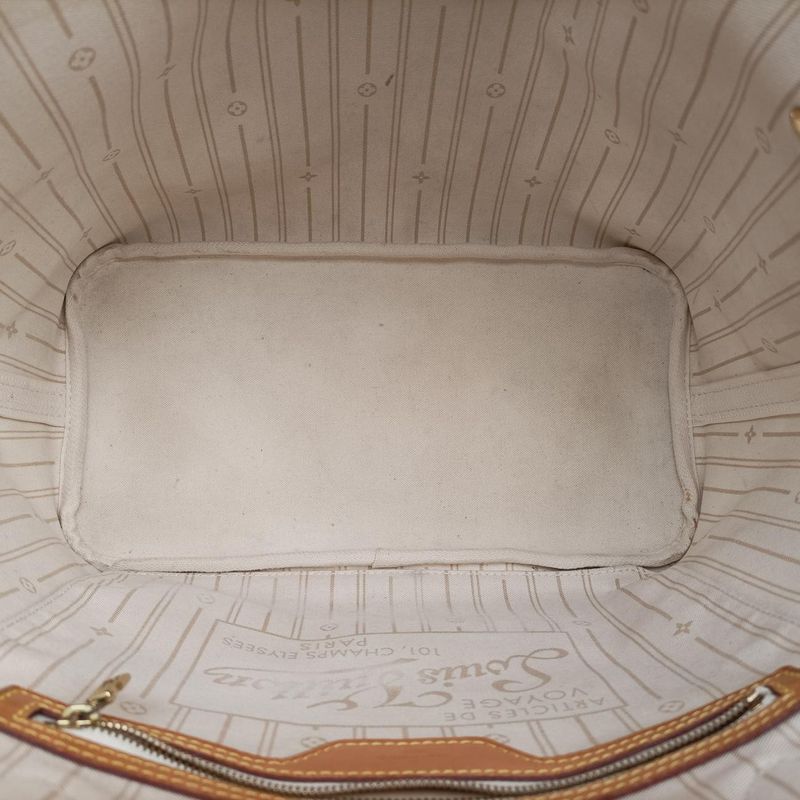 Louis Vuittonneverfull MM Azure Damier Canvas N51107 Sd1113