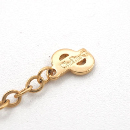 Christian Dior Necklace Pendant Choker Logo CD Vintage