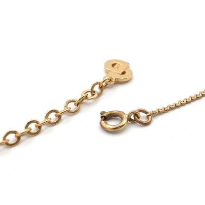 Christian Dior Necklace Pendant Choker Logo CD Vintage