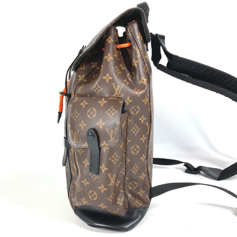 Louis Vuitton Backpack Sac Christopher PM Canvas Brown
