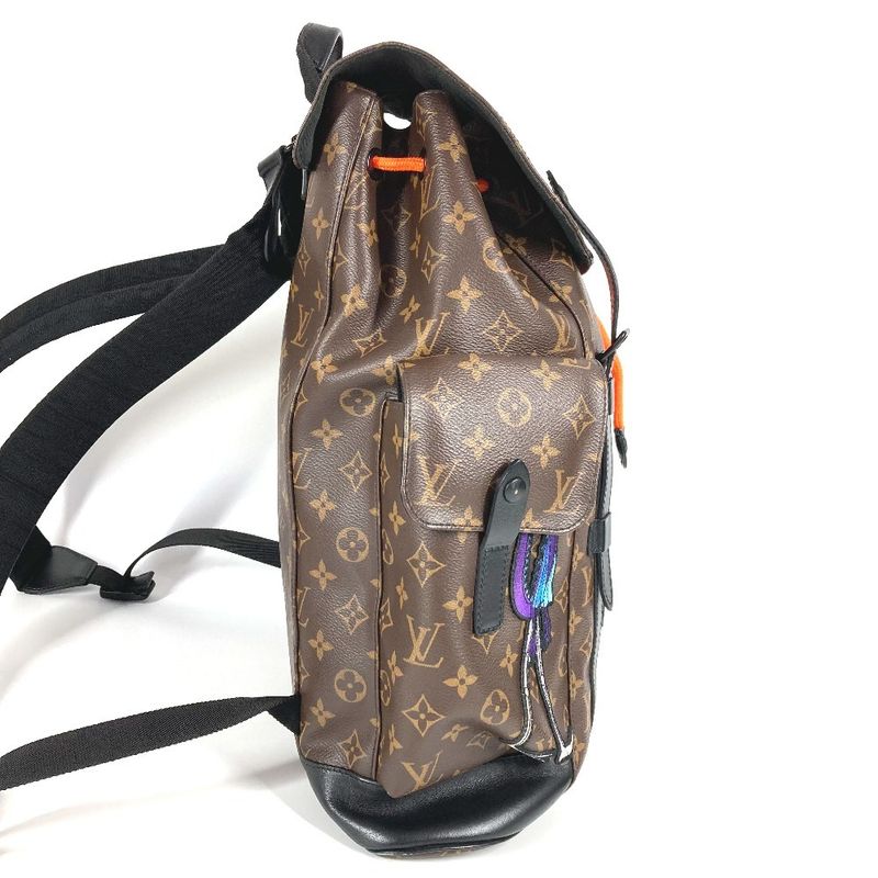 Louis Vuitton Backpack Sac Christopher PM Canvas Brown