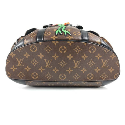 Louis Vuitton Backpack Sac Christopher PM Canvas Brown