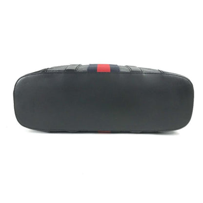 Gucci Shoulder Bag GG Supreme Sherry Line 495560 GG Supreme Canvas Black