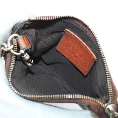 GUCCI Guccissima Coin Case Leather Black /AN14 • OH