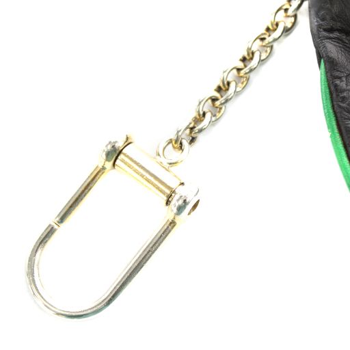 GUCCI Guccissima Coin Case Leather Black /AN14 • OH