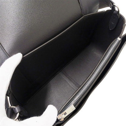 Celine Bag Shoulder Leather Frame Medium Pink Charcoal