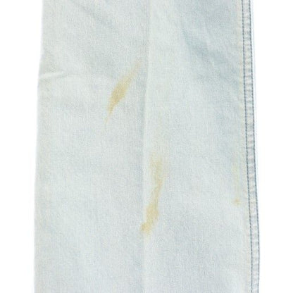 Gucci GG Stitch Denim Pants Jeans 40 Light Blue Df • OS