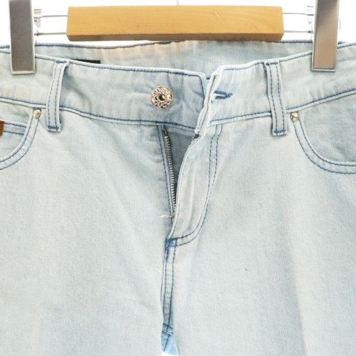 Gucci GG Stitch Denim Pants Jeans 40 Light Blue Df • OS